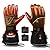 ThxToms Heated Gloves for Men Women, Rechargeable Waterproof Touchscreen Heating Work Gloves, Upgraded Battery,7.4V 3200mAh, Ski Motorcycle Snowboard Hiking Camping Winter Cold Weather Gloves, S