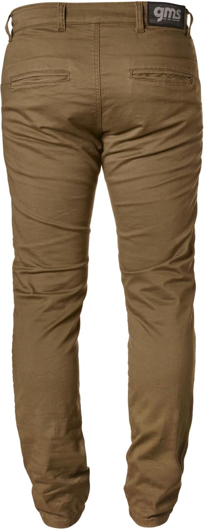 GMS Chino Atheris Tekstylne spodnie motocyklowe, oliwkowy, 34/34