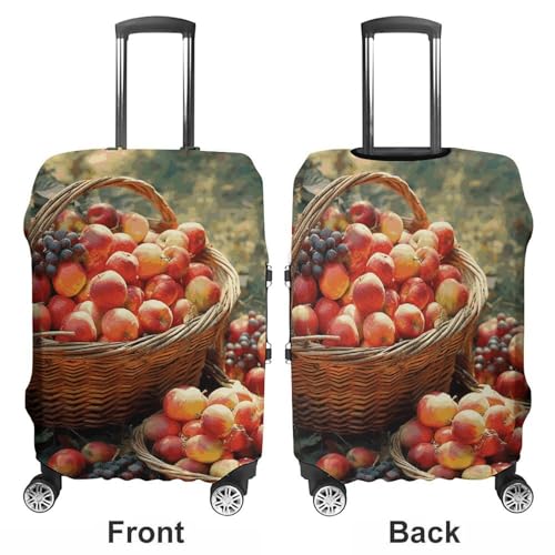 Fruit Harvest Printed Luggage Cover Protector, Fits 18-32 Inch Luggage3