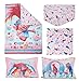Trolls Cupcakes and Rainbows, Toddler Bed Set, Pink, 4 Count
