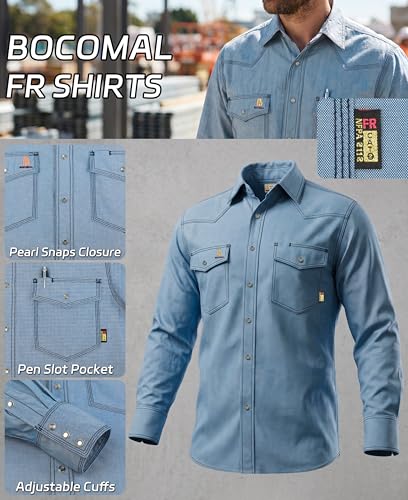 BOCOMAL Triple Stitched FR Shirt