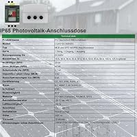 CNLonQcom überspannungsschutz PV DC Trennschalter Blitzschutz 500V 40A Leitungsschutzschalter mit IP65 Solar Anschlusskasten 1 In 1 Out für PV Anlage Komplettset – Ansicht 8