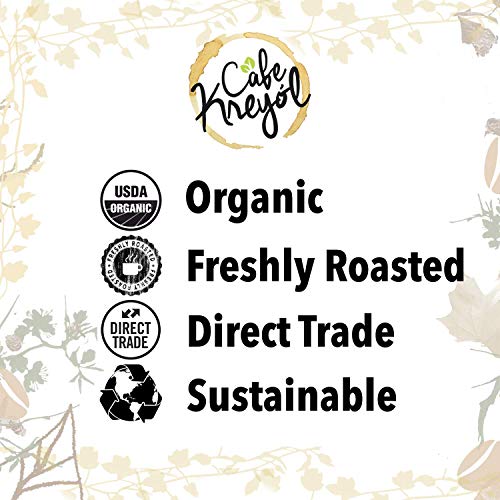 Cafe Kreyol - Café orgánico en grano tueste suave 12 oz miniatura 3