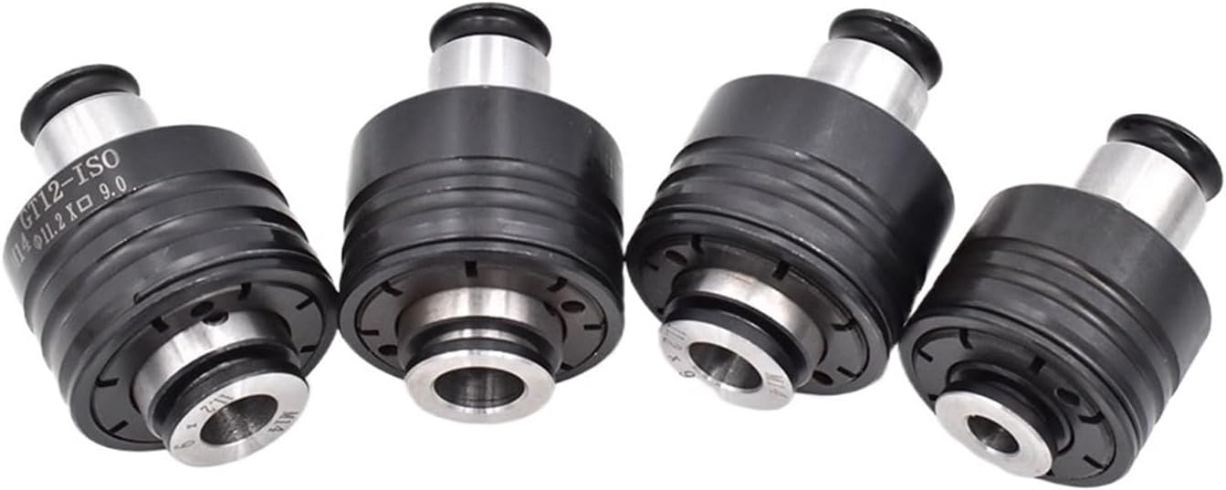 Tapping Collets 1pc Quick Change Tapping Chuck GT12 tap Chuck M2M3M4M6M10 Overload Protection Telescopic Knife CNC Machine Tool(GT12-M16,ISO)