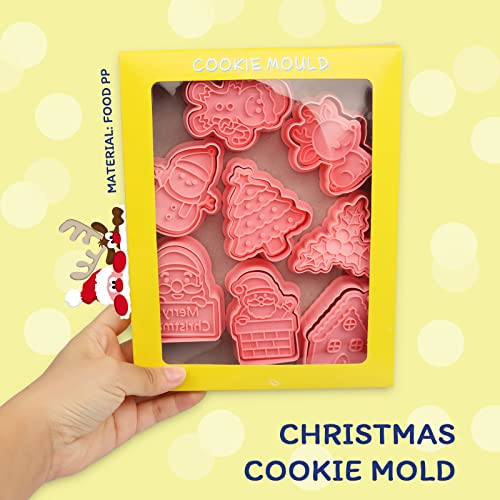 Formine per Biscotti di Natale, 8Pcs Set di