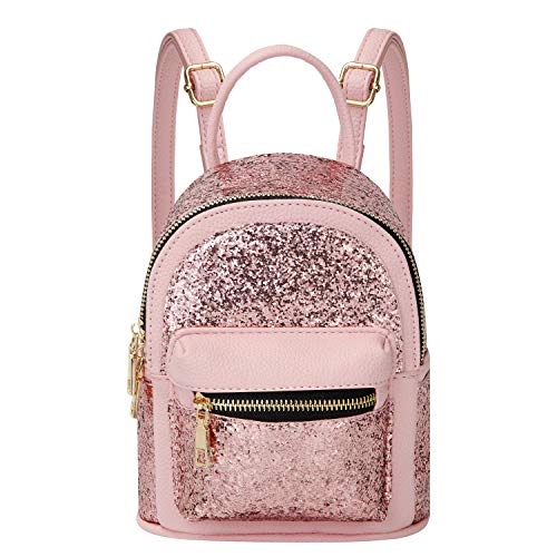 Girls Bling Mini Travel Backpack Kids Children School Bag Satchel Purses Daypack