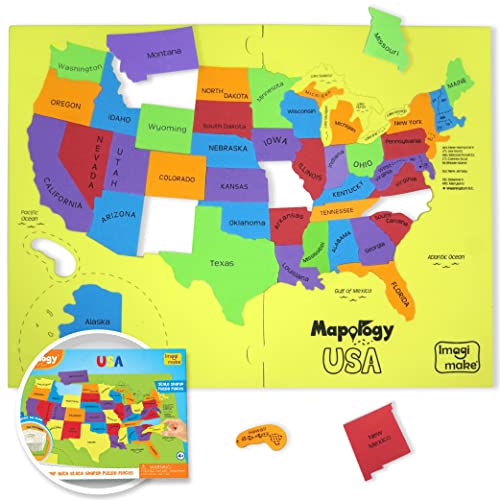 Top 8 Educational USA Map Foam Puzzles for Young Explorers