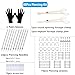 88PCS Body Piercing Kit with Piercing Jewelry and Tools for Nose Septum Belly Button Lip Ear Tongue Cartilage Eyebrow Daith Earrings 14G 16G Needles Gloves Clamps Tools
