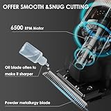 Kemei 2299 Professional Hair Trimmer for Men Electric Hair Clippers Zero Gapped T Blade Beard Trimmers Barber Hair Cuttings Kit Cordless Gift for Men - Image 5