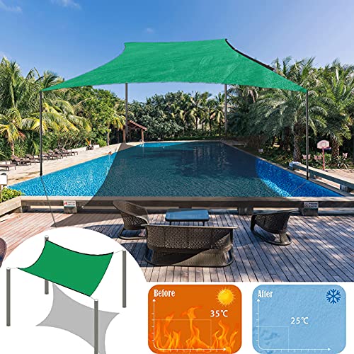 Filet d'ombrage de haute densité 6 x 10 m avec cryptage 8 broches - 8