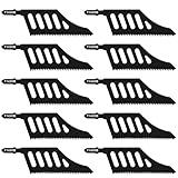 WYYFXY 10 lame per seghetto alternativo in legno T142HB - Lama per seghetto alternativo con taglio a filo, per legno, sughero, compensato