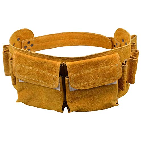 LXYDPZ Tool Belt Bag,Multifunctional Leather Tool Bag,Gardening and Home Decoration Tool Bag,Electric Carpentry Repair Tool Belt Bag
