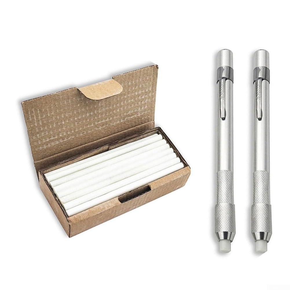 EasyByMall Seifenstein Bleistift Set Aluminium für Schweißer und Metallbau