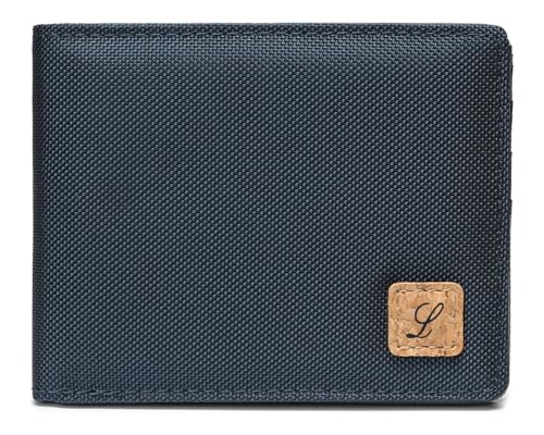 Image of Lanyani Minimalist Fabric Wallet Bifold RFID Blocking