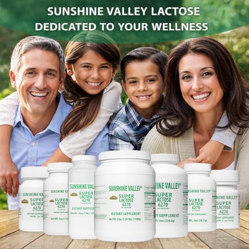 Image of Sunshine Valley Lactose Powder (Milk Sugar), Fine White Powder, 8 oz | Fine White Powder for Baking, Cooking & Brewing, Versatile Ingredient for Food Mixtures & Recipes
