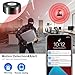 CHHANLOO Hidden Camera with Wireless Charger - 1080P HD Security Camera, 160° Wide-Angle Lens, Motion Detection, Suitable for Home Security Monitoring of Babies/Pets/(2.4/5G)