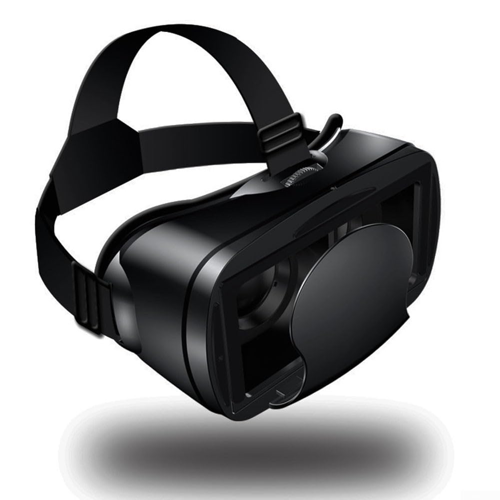 Occhiali VR regolabili con controller per una migliore esperienza di realtà virtuale (nero)