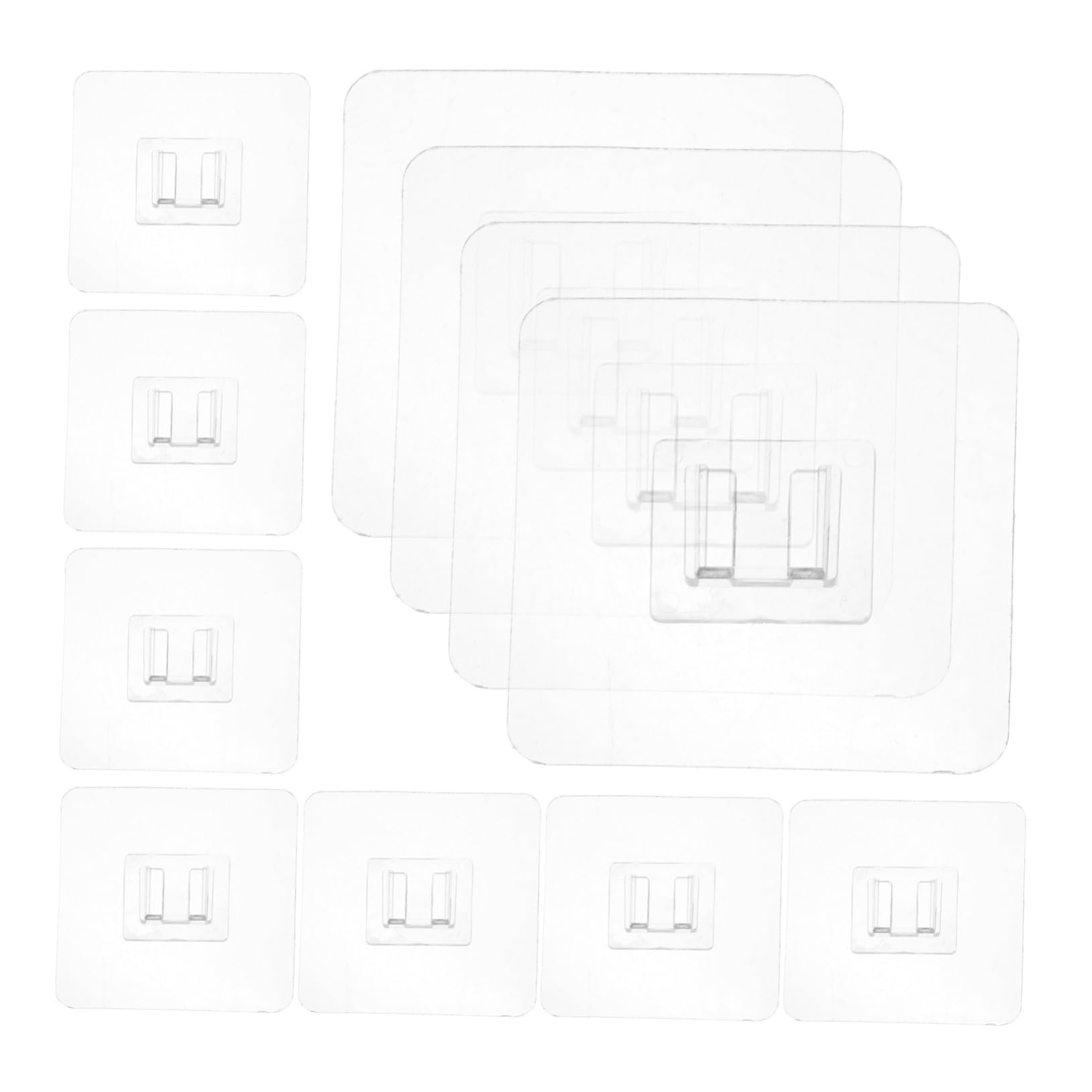 KOMBIUDA Furniture Wall Anchors 30pcs Adhesive Baby Proofing Kit No Drill Furniture Anchors for Tv Bookcase