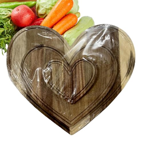 Tabla de charcutería de corazón ideal como bandeja de servir para bodas y aniversarios 8