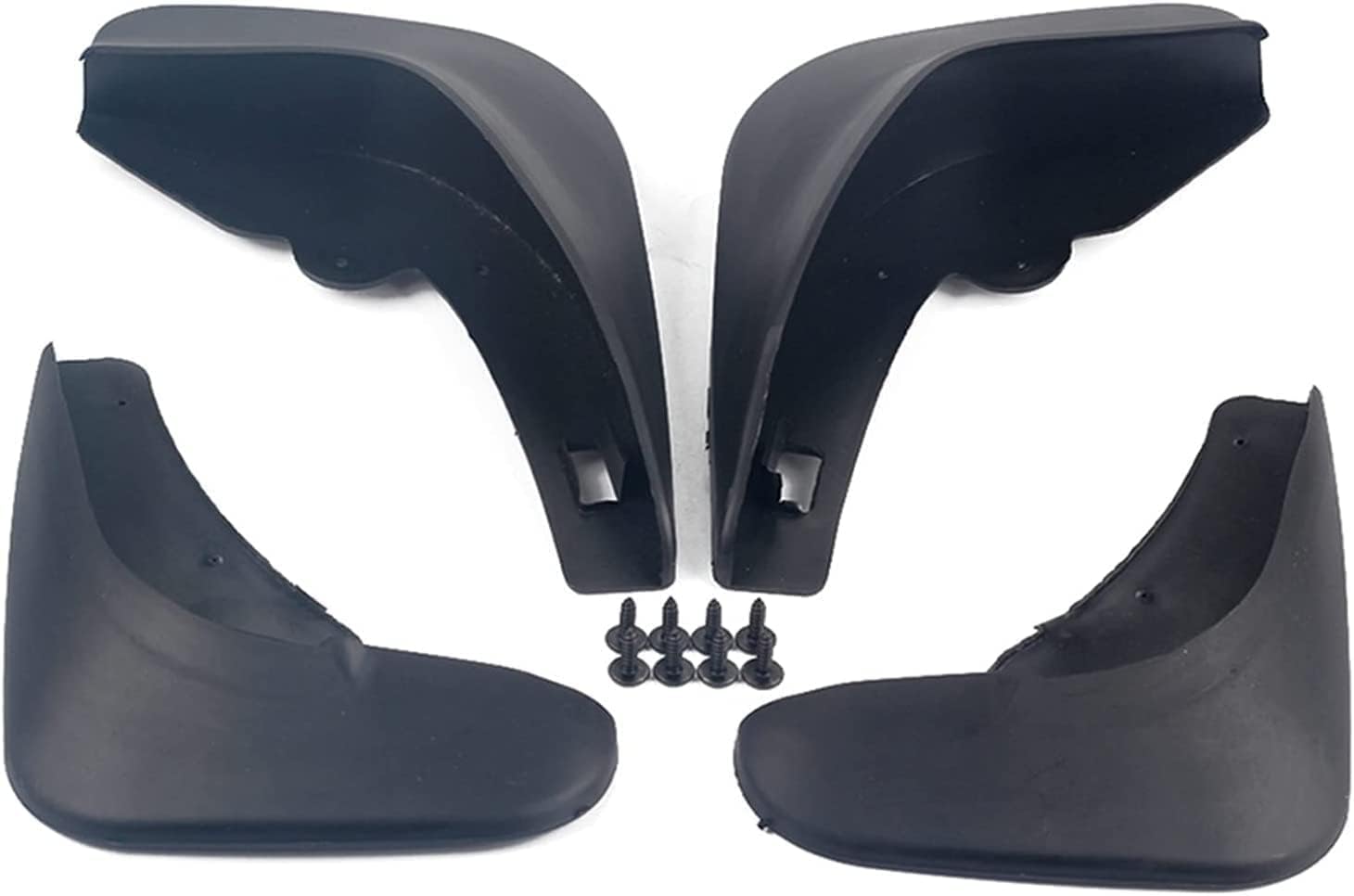 NYSLDSCO 4Pcs Premium Mud Flaps for Ford Focus MK4 Voiture À Hayon 2018 Front and Rear Splash Guards Durable Mudguards Protection Against Road Debris