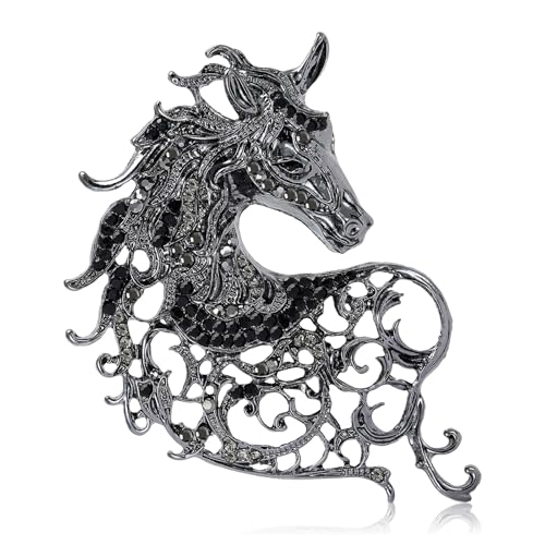 Image of Animal Brooch for Men Vintage Metal Wildlife Lapel Pin Suit Jacket Badge Fashion Accessories for Men