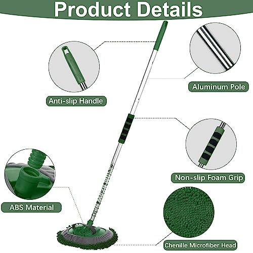 image for Buyplus Car Wash Brush with Long Handle, 46