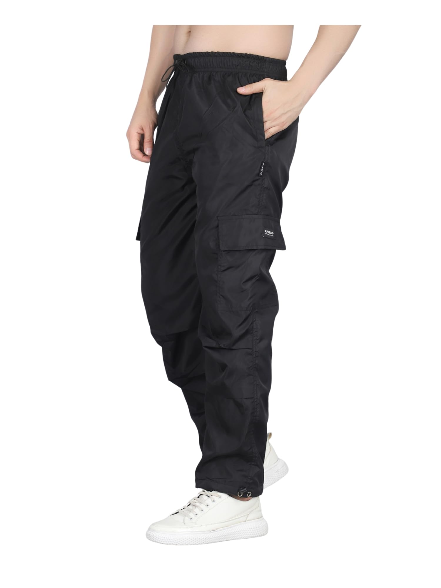 raxedo Cargo Pant for Men: Water Resistant Trekking Pants for Man, Ideal for Casual and Work Wear, Parachute Pants for Men, Korean Trousers for Man-picture-11