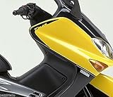  2 Adhesivos-Stickers 3D para Esquinas Compatible para T MAX Yamaha Tmax 2001-2007 - Negro