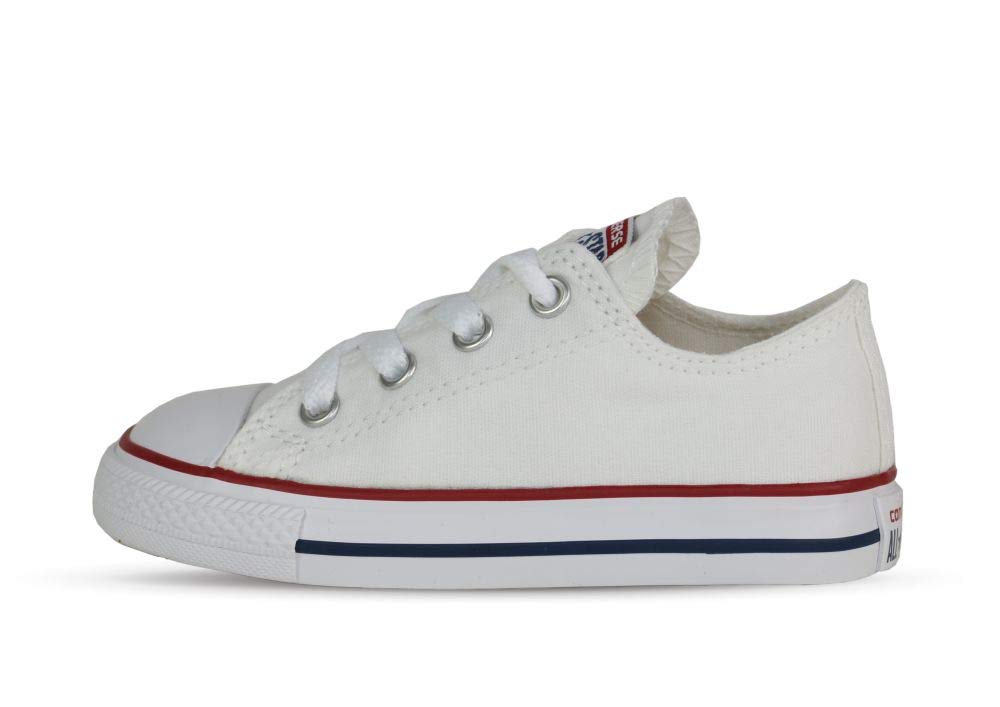 Converse Toddler White All Star Ox Trainers-UK 4 Infant