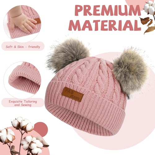 Image of Century Star Kid's Soft Slouchy Beanie Hat Toddlers Winter Cute Cuff Baggy Hip-hop Hat Boys Girls Youth Knit Skull Cap