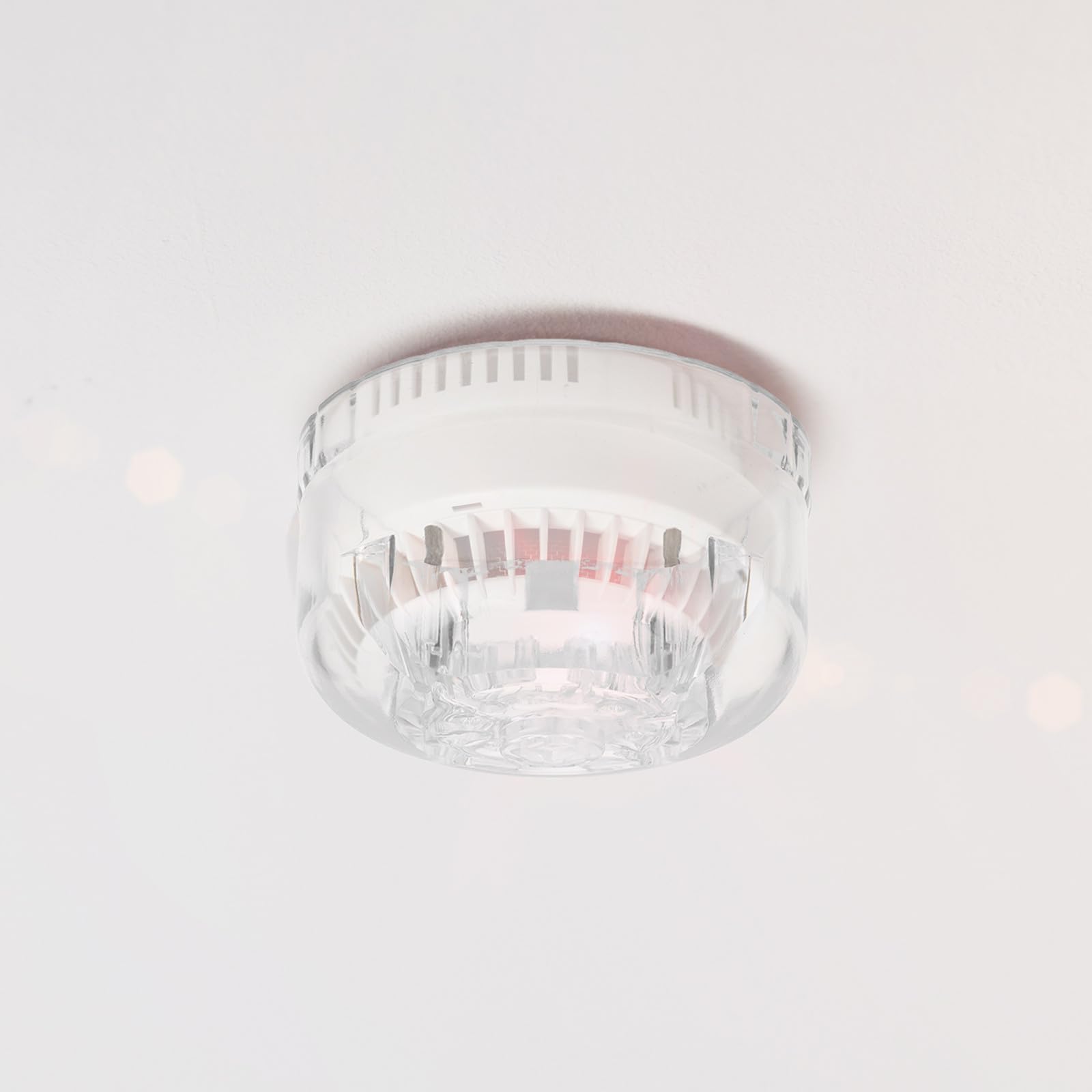 SHINEOFI Cabezal Desmontable para Detector de Humo de Material PP Ajuste Seguro y Prevención de Daños para Entornos Comerciales y Profesionales