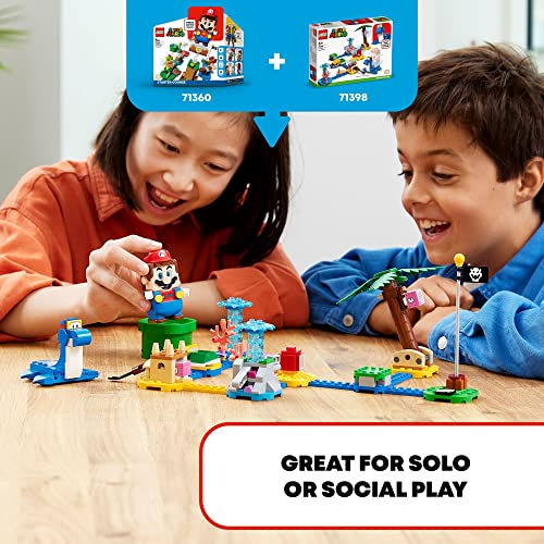 Super Mario Dorrie’s Beachfront Expansion Set 71398 Building Kit; Collectible Toy for Kids Aged 6 and up (229 Pieces) - Lego - Immagine 4