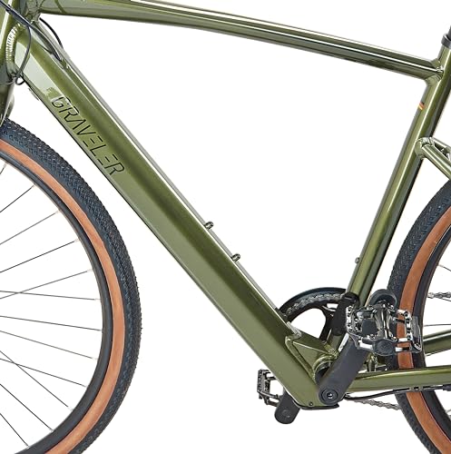 Prophete Graveler 1.0 Gravel E-Bike Diamant 28 Zoll - 360 Wh - Integrierter Akku - Heckmotor AEG - 10-Gang Kettenschaltung - HDY. Scheibenbremse - Rahemnhöhe 53 cm – Bild 5