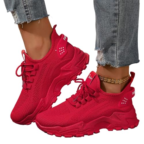 Casual Sneakers for Women Mesh Breathable Shoes Fashion Sneakers for Women 2025 with Wide Width Comfortable Walking Shoes Workout Sneaker Gym Athletic Running2