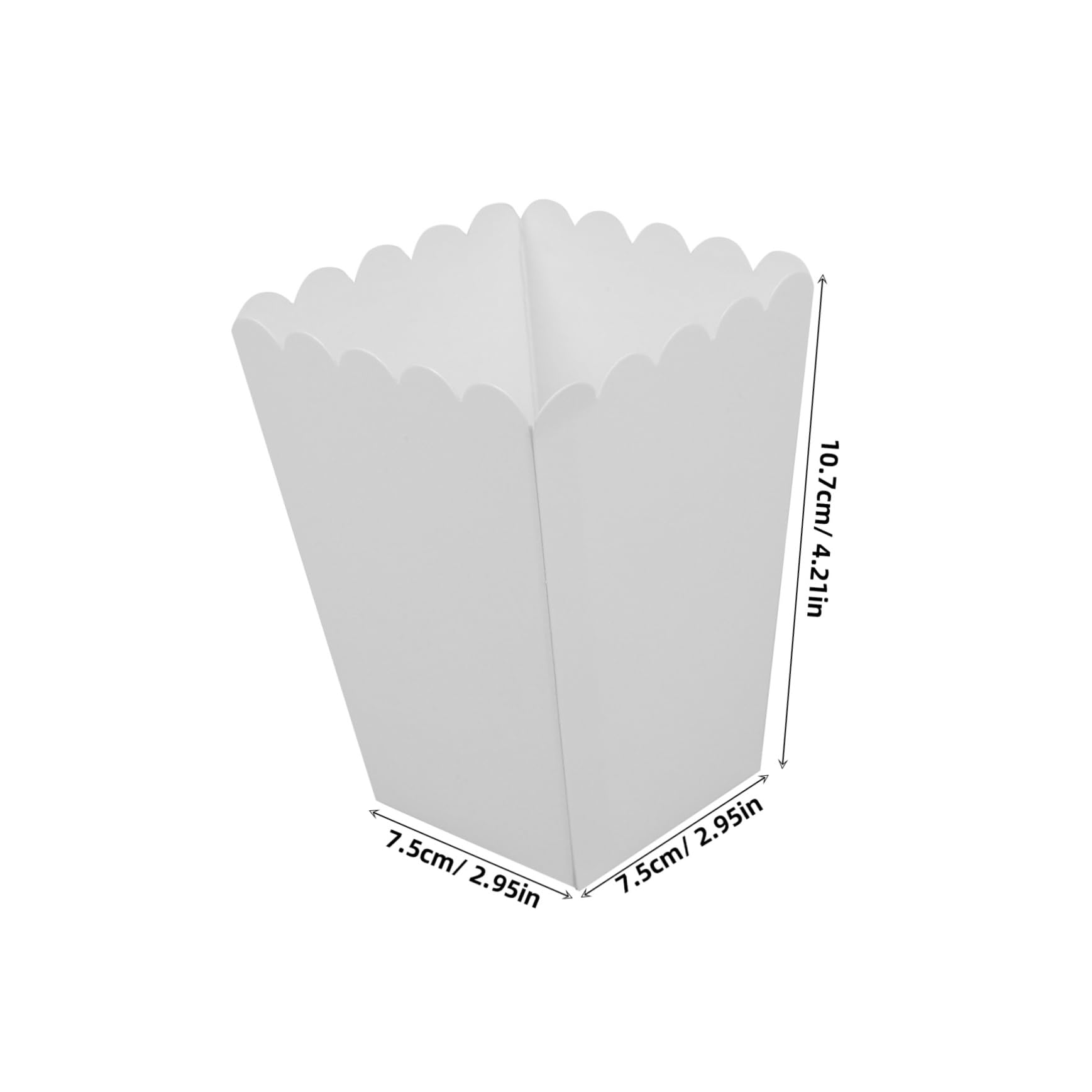 FUNOMOCYA 40pcs Popcorn Treat Boxes Giant Popcorn Box Prop for Spa Party Snack Containers Night