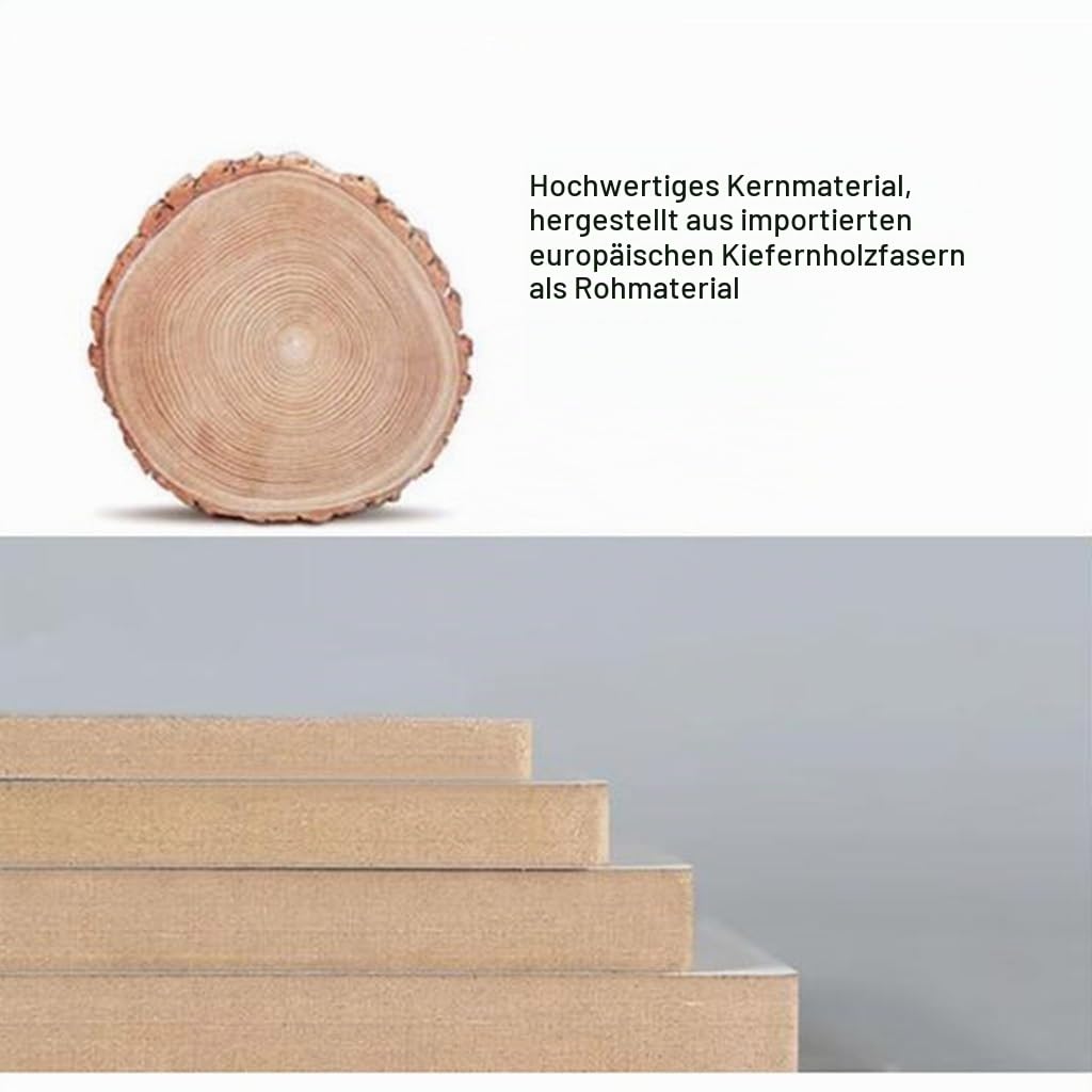 3-stufiges HiFi-Rack AV-Regal HiFi-Massivholz-Audio-Rack-Lautsprecher-Verstärkerschrank TV-Ständer Mit Medienablagen Audio-Video-Komponenten (Color : Wood Color, S : 60 * 50 * 48cm)