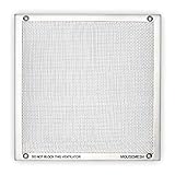 Mouusemesh 00114 Luftschutzabdeckung, Silber