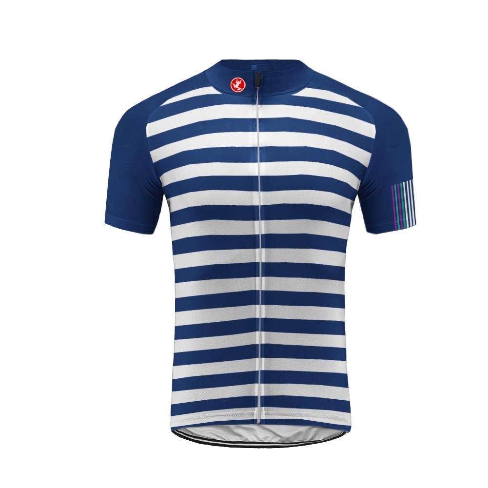 UGLY FROG Clásica Manga Corta Maillot Ciclismo Hombres Jersey Mangas Cortas de Ropa Transpirable para Deportes al Aire Libre Ciclo Bicicleta/Chalecos