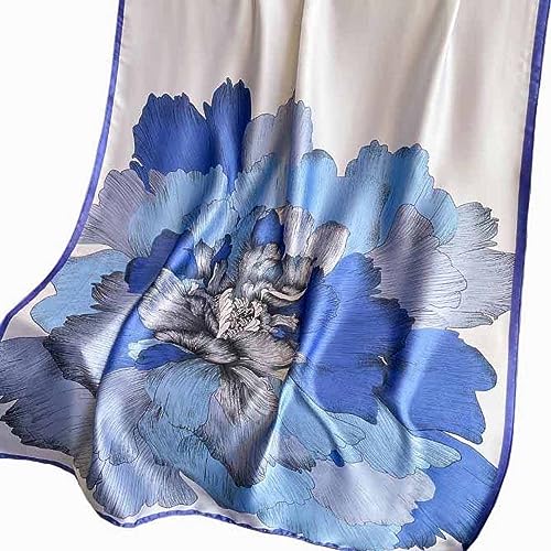 Pokeedioty Scarfs for Women Lightweight Head Scarf Fashion Scarves Elegant Floral Pattern Sunscreen Shawls and Wraps3