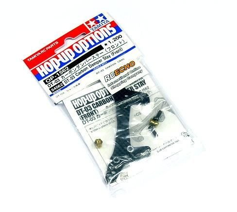Tamiya DT-03 Carbon Damper Stay Front OP-1562 54562 support amortisseur avant