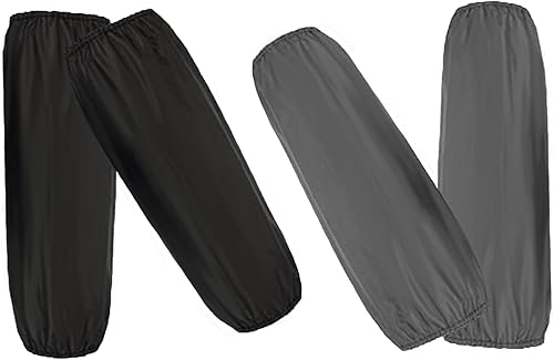 MBOOM 2 pares de fundas para brazos, impermeables y resistentes al aceite, adecuadas para el lavado diario, freír alimentos, trabajos de jardín, etc.