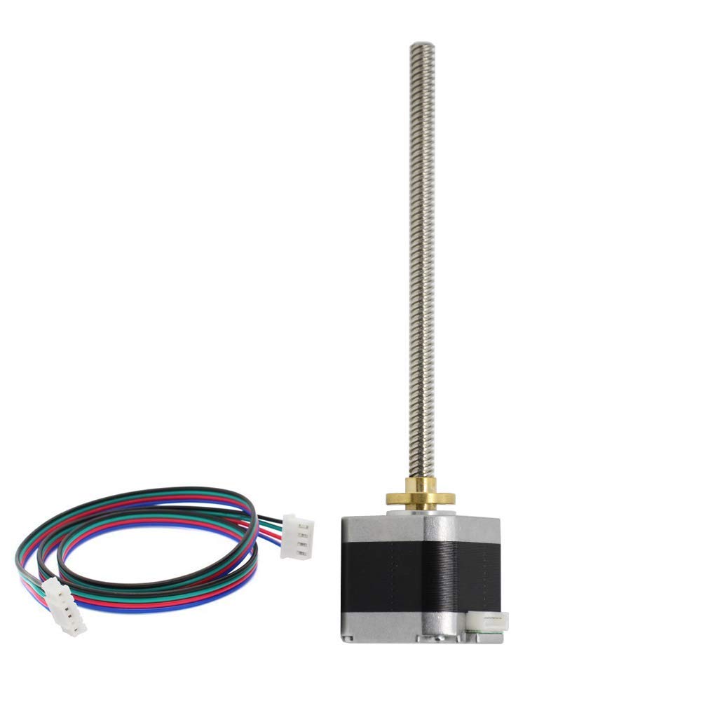 See full amazon price history chart for REES52 NEMA 17 Stepper Motor with Integrated 150mm T8 Lead Screw for RepRap Prusa i3 3D Printers Z Axis or CNC Machine REES52 NEMA 17 Stepper Motor with Integrated 150mm T8 Lead Screw for RepRap Prusa i3 3D Printers Z Axis or CNC Machine (B084MDQND2) Amazon Price History, Amazon Price Tracker