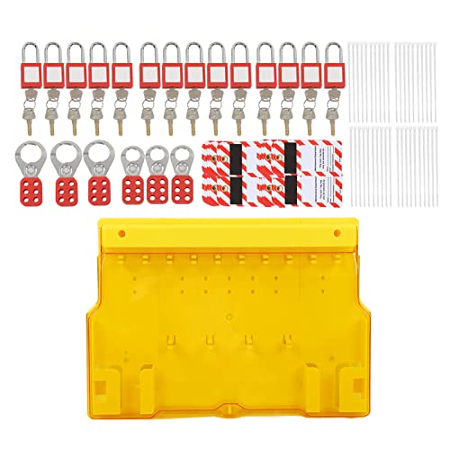 Lockout Tagout Kit Professional One Piece Housing Safety Electrical Lock Out Tag Out Kits for Factory