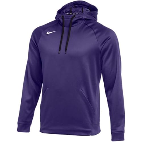 Nike Men's Therma Crew Sweatshirt - Anthracite, Small - Unisex Clothing for Outdoor Enthusiasts