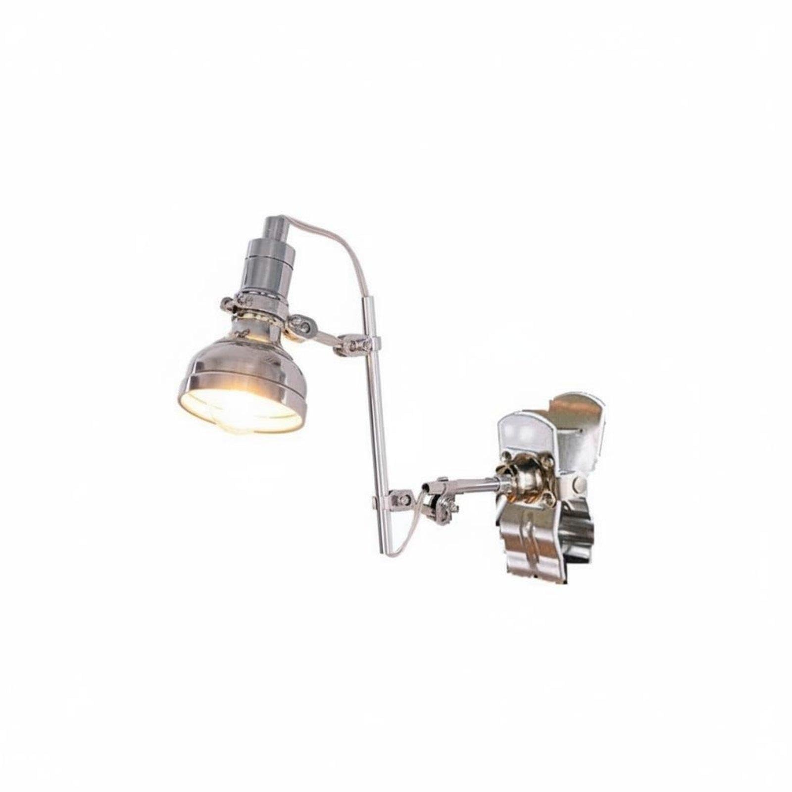 Modernist Clip Lamp Light Retro Design Vintage Clamp Desk Light Space Saving Adjustable Clip-Lamp for Study, Workshop, Bedside Warm Light M | Lamps | Lamps Lighting & Ceiling Fans-picture-11