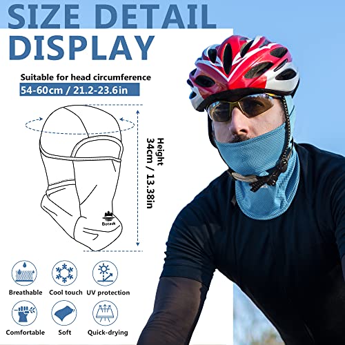 Image of Balaclava Ski Mask, Sun UV Protection Breathable Full Head Face Mask for Men Women Skiing Cycling