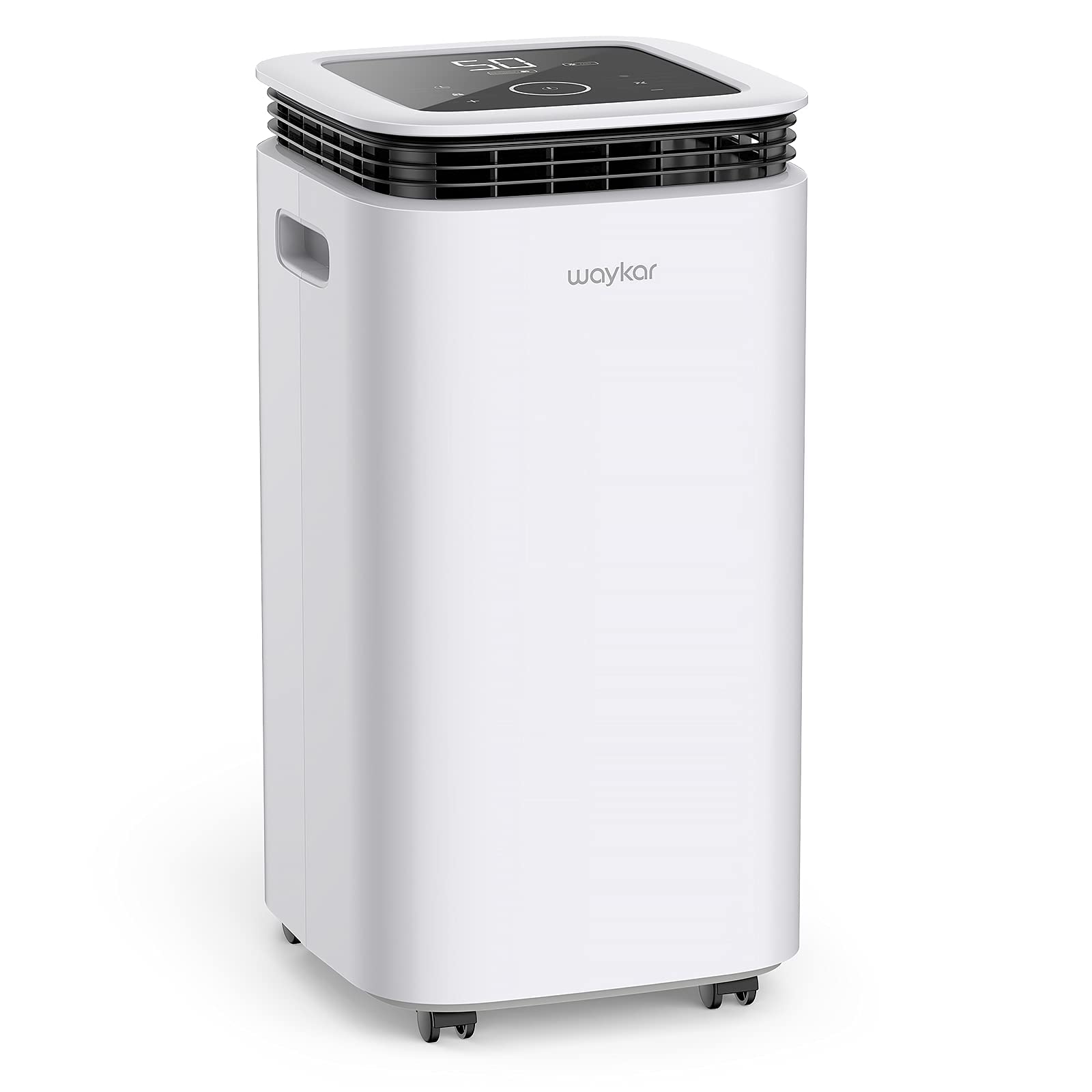 Waykar 2,500 Sq. Ft Home Dehumidifier with Drain Hose - Ideal for Bedrooms,  Basements, Bathrooms, and Laundry