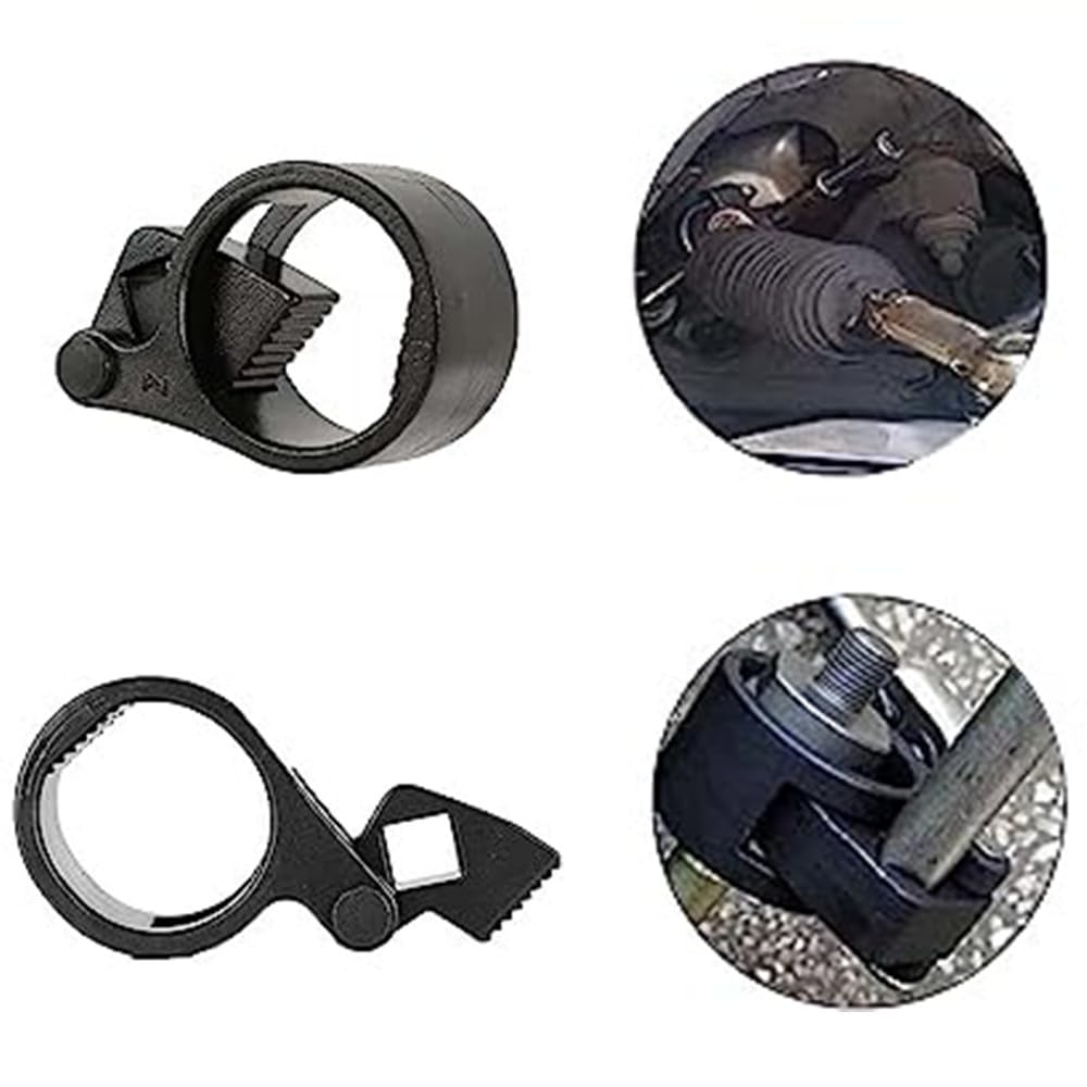 Tirante trasversale testa a sfera estrattore assiale da strumento chiave per auto, Chiave a Tirante Sterzo, per la rimozione del tirante