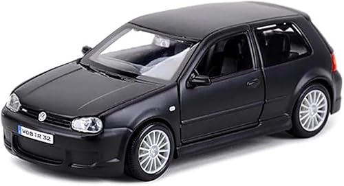 Golf R32 Matt Black Edición Especial Serie 124 Diecast Modelo Coche 31290mtbk