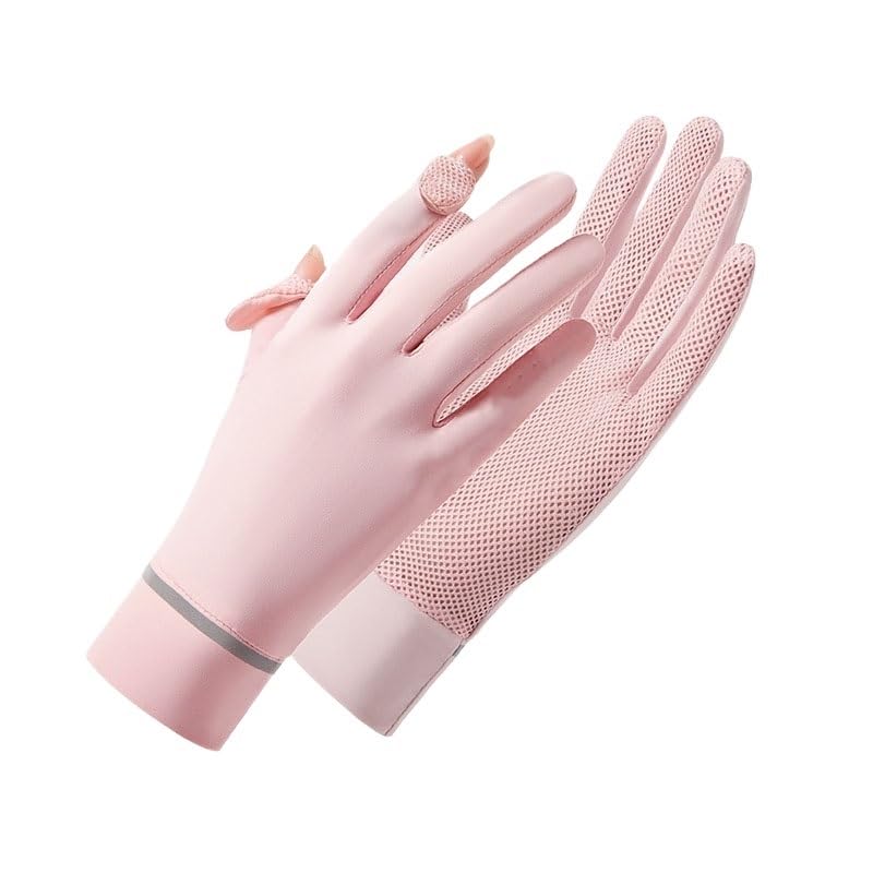 Sun protection gloves, suitable for women's outdoor sports, driving, and cycling gloves